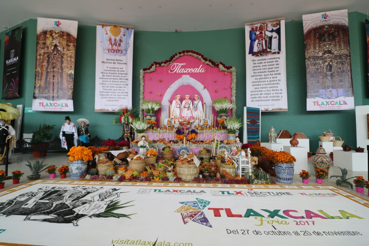 Dedican ofrenda monumental a Niños Mártires en la Feria Tlaxcala 2017 -  Coyuntura